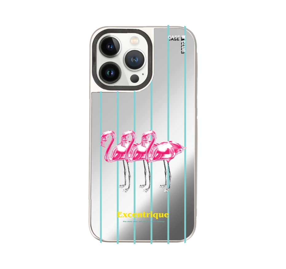 ฟลามิงโกสามตัวเมทัลลิก