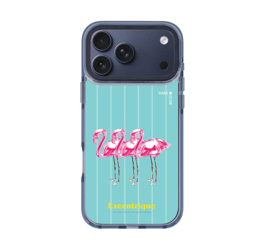 ฟลามิงโกสามตัวเมทัลลิก