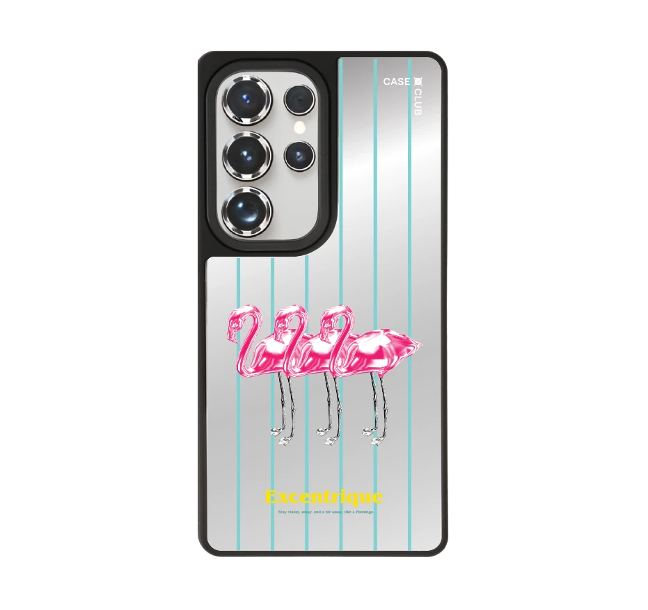 ฟลามิงโกสามตัวเมทัลลิก