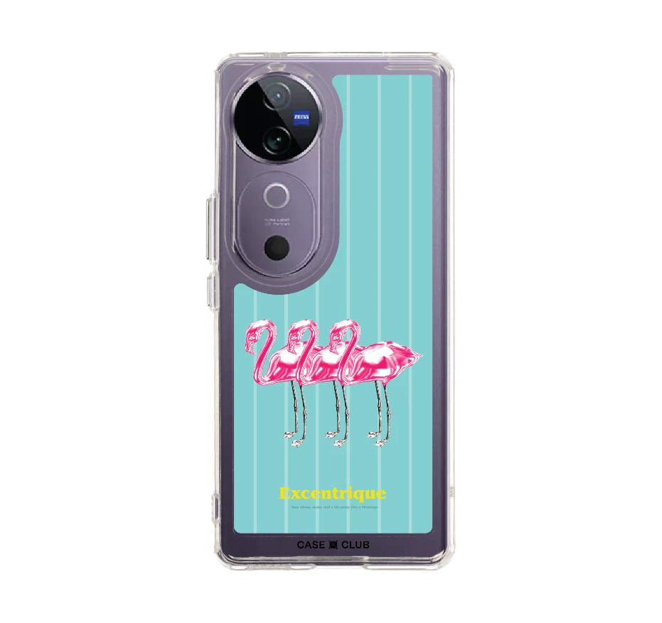 ฟลามิงโกสามตัวเมทัลลิก