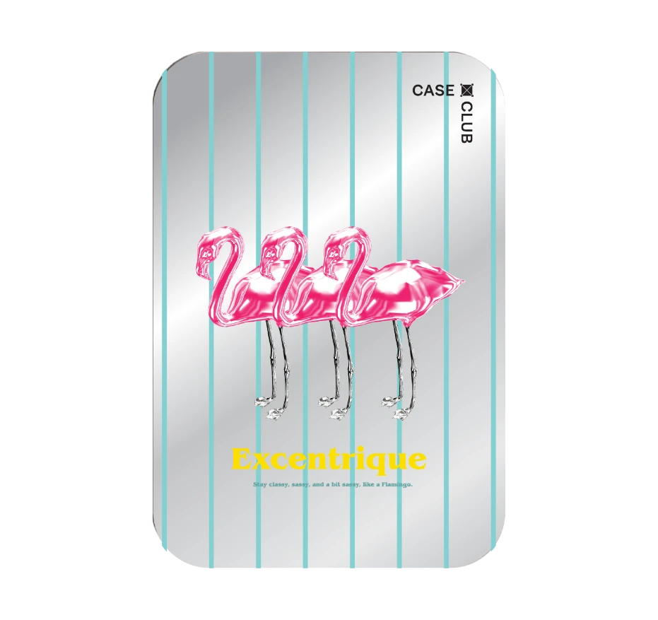 ฟลามิงโกสามตัวเมทัลลิก