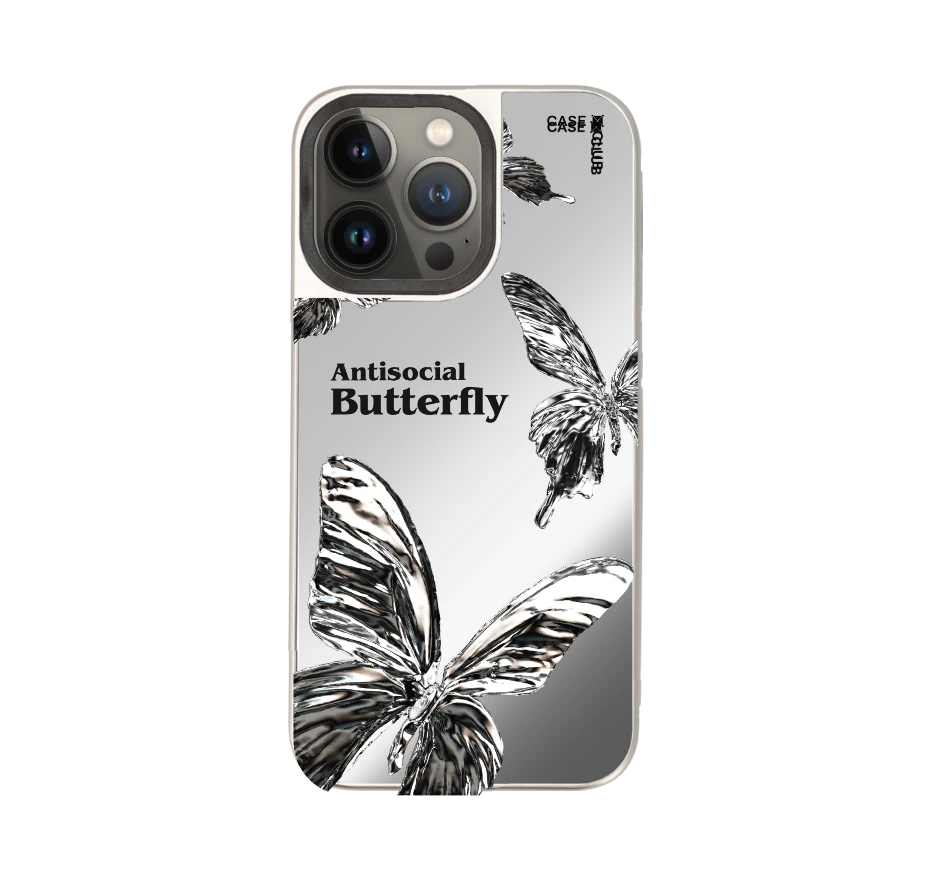 metallic butterfly