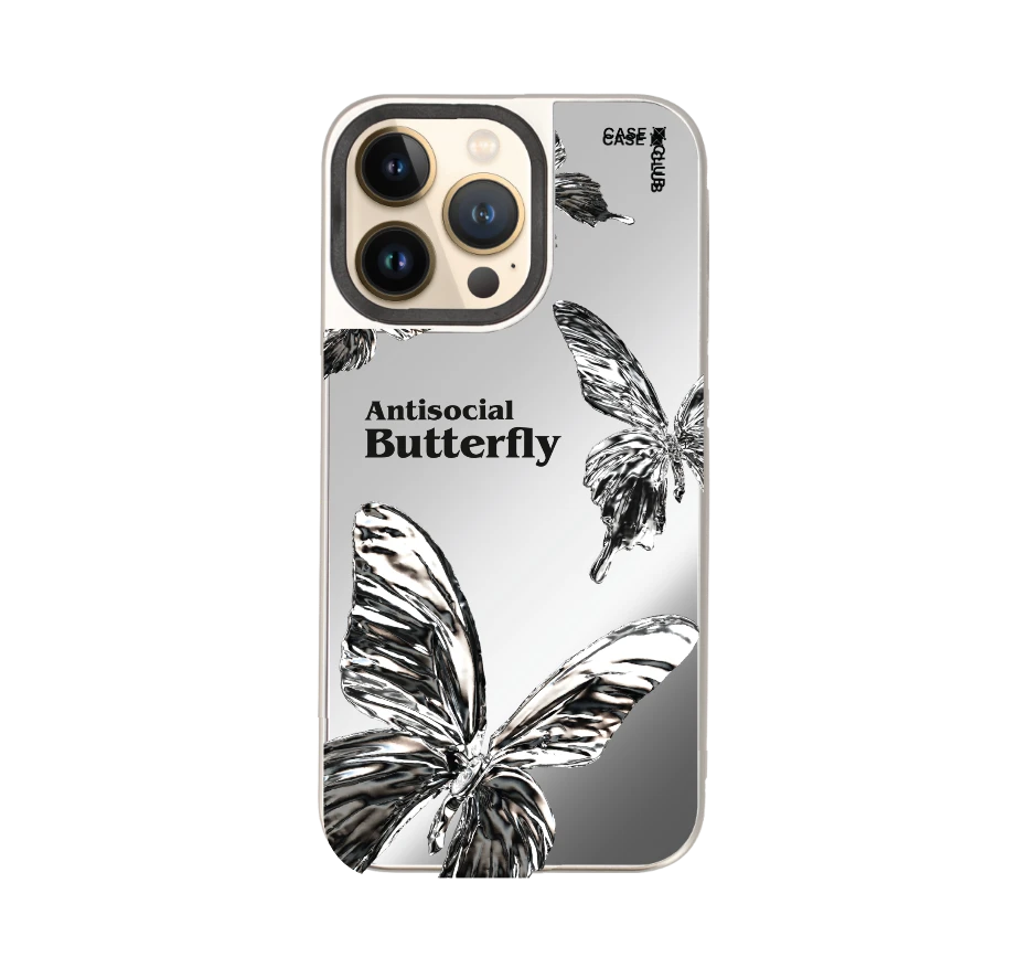 metallic butterfly