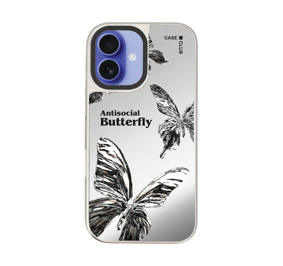 metallic butterfly