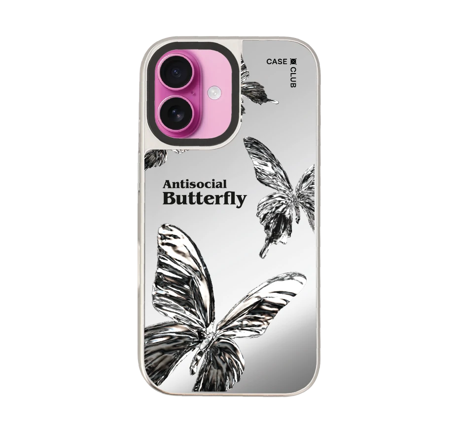 metallic butterfly