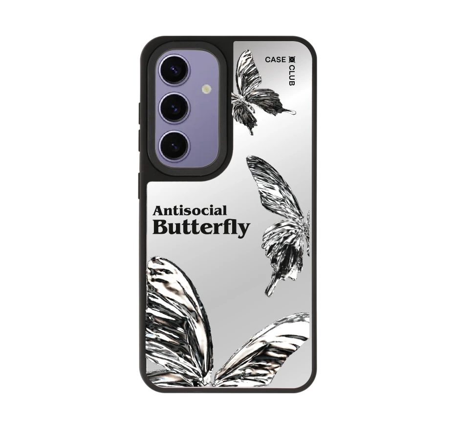 metallic butterfly
