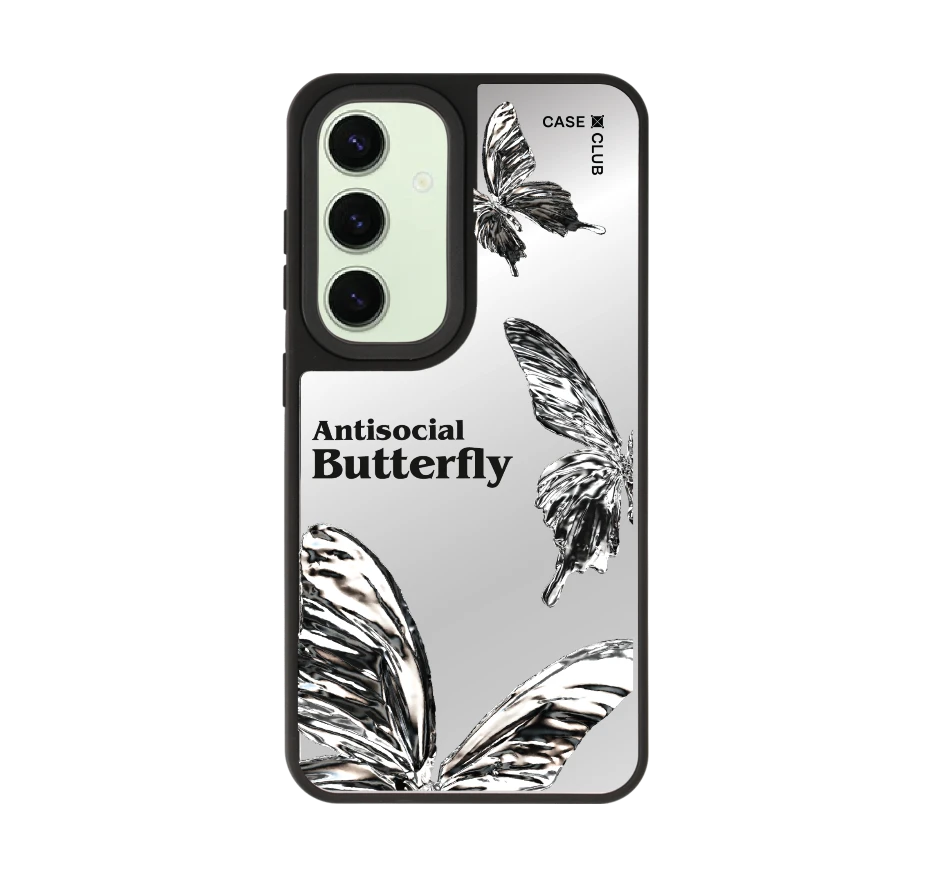 metallic butterfly