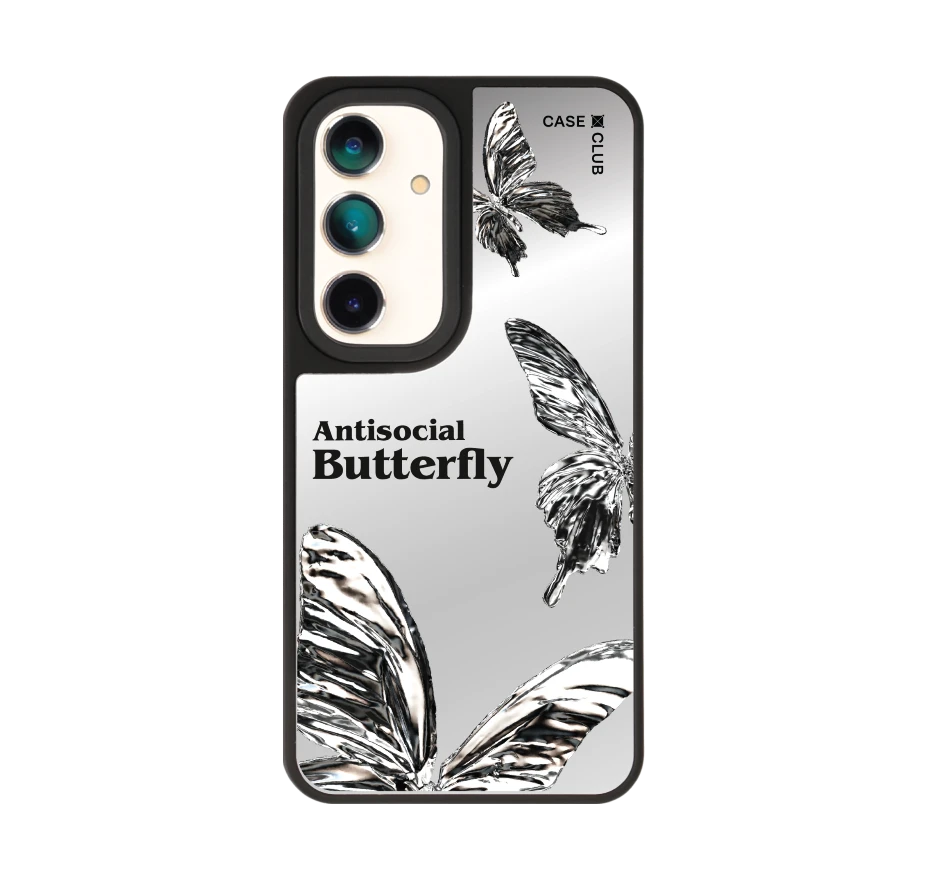 metallic butterfly