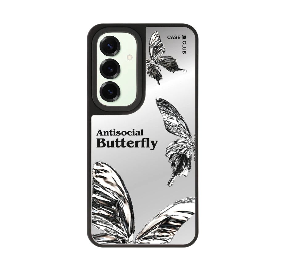 metallic butterfly