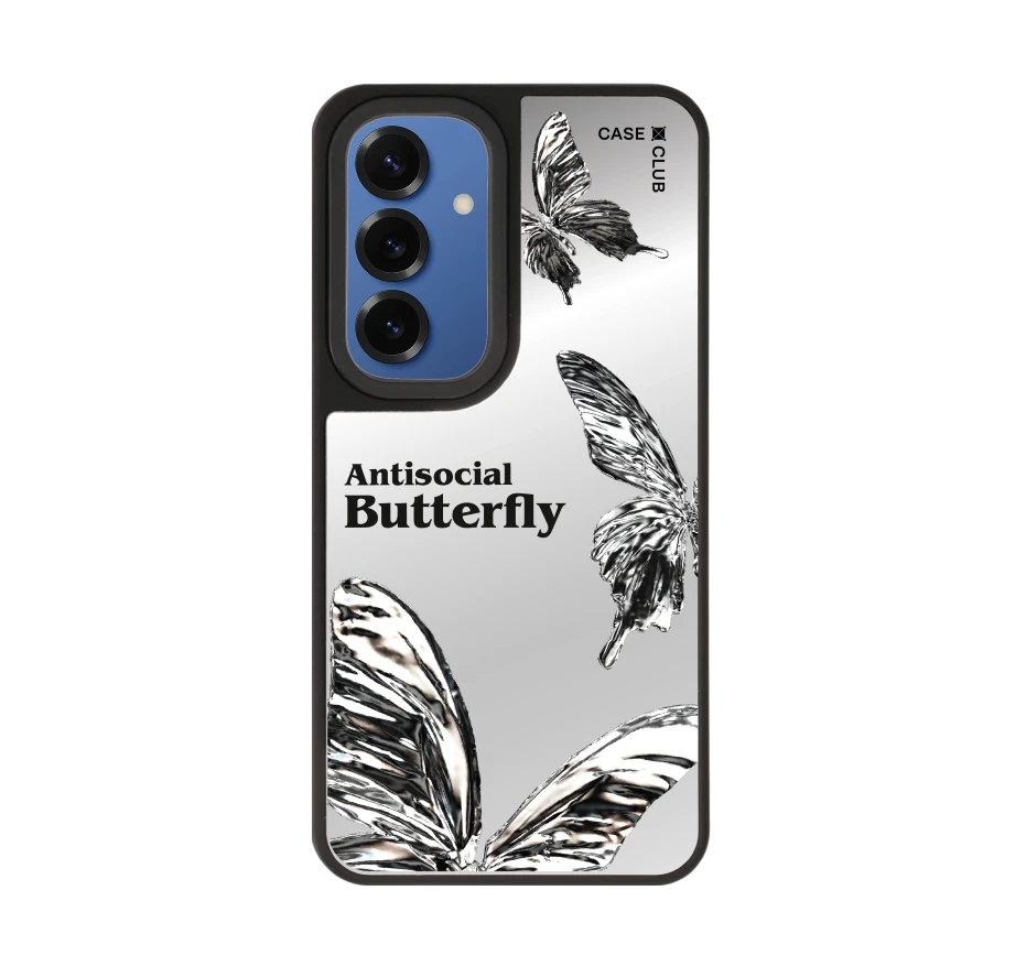 metallic butterfly