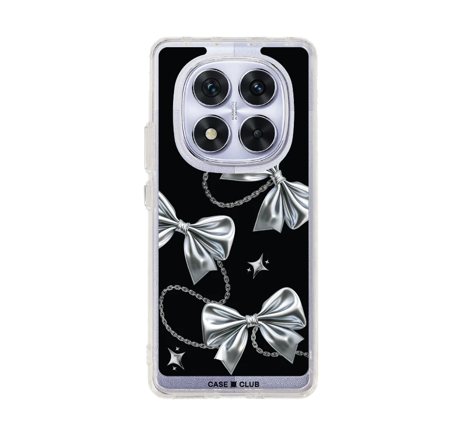 โบว์ริบบิ้นเมทัลลิก