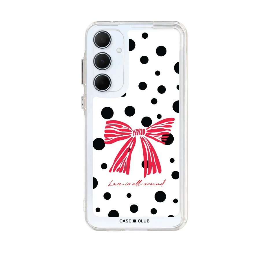 โบว์ลายจุดตกหลุมรัก