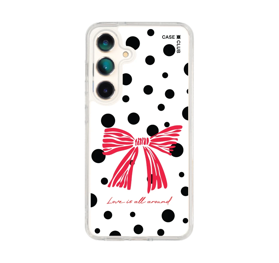 โบว์ลายจุดตกหลุมรัก