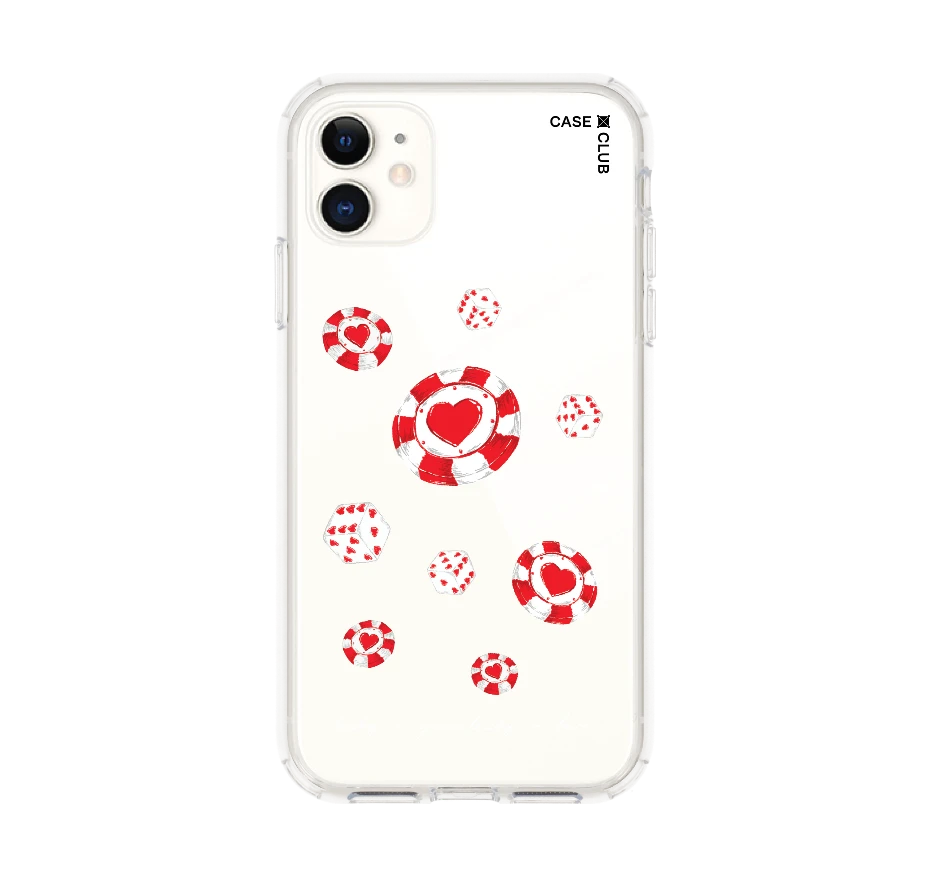 ชิปโป๊กเกอร์รูปหัวใจ