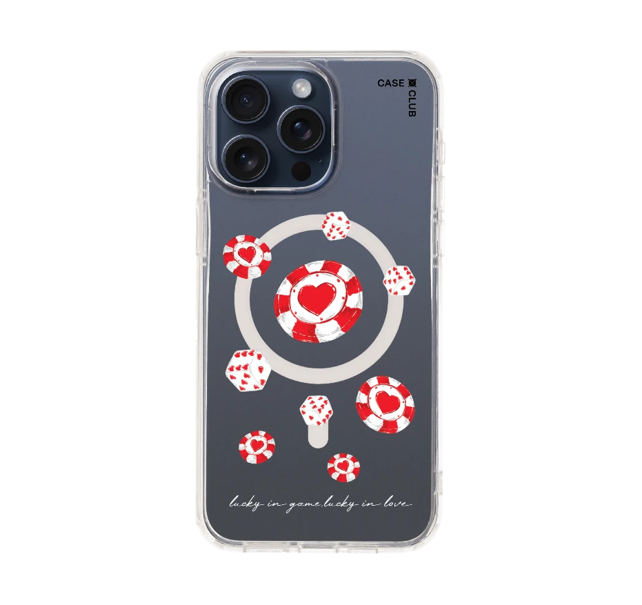 ชิปโป๊กเกอร์รูปหัวใจ