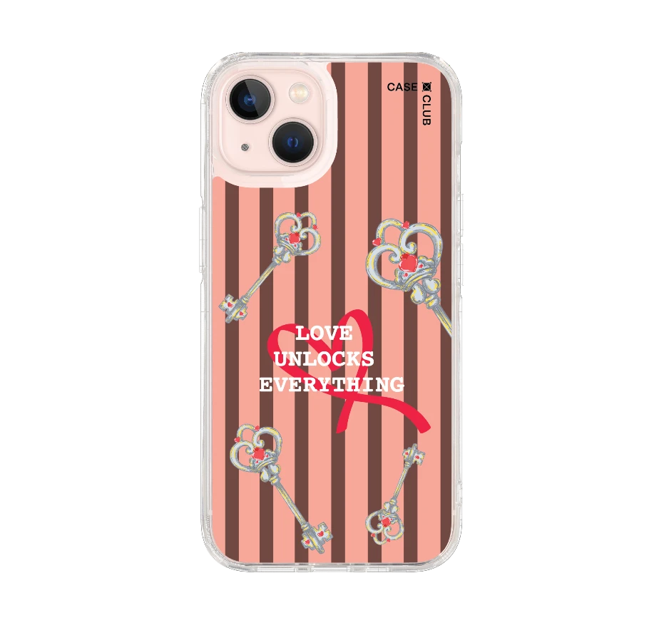 กุญแจหัวใจลายชมพู