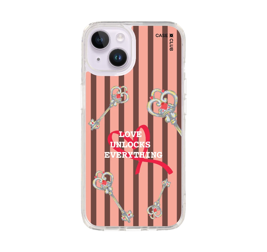 กุญแจหัวใจลายชมพู