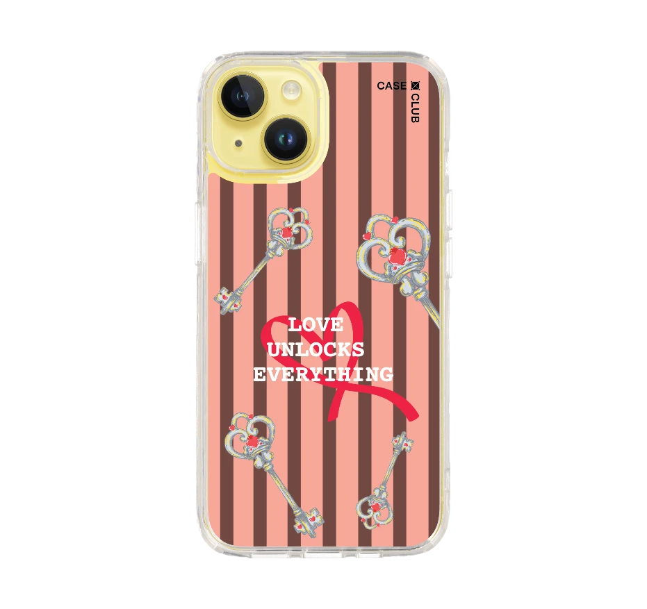 กุญแจหัวใจลายชมพู