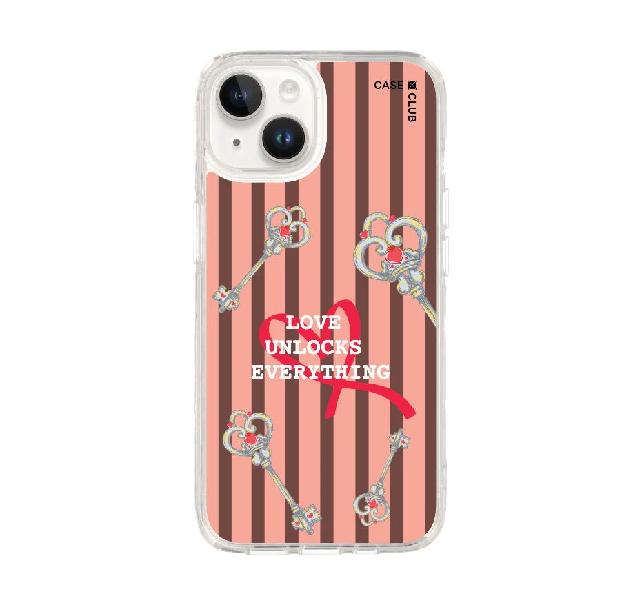 กุญแจหัวใจลายชมพู