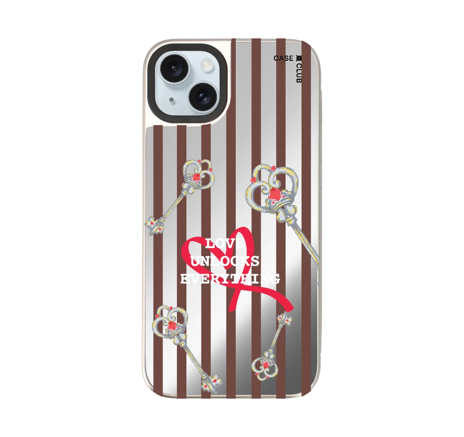 กุญแจหัวใจลายชมพู