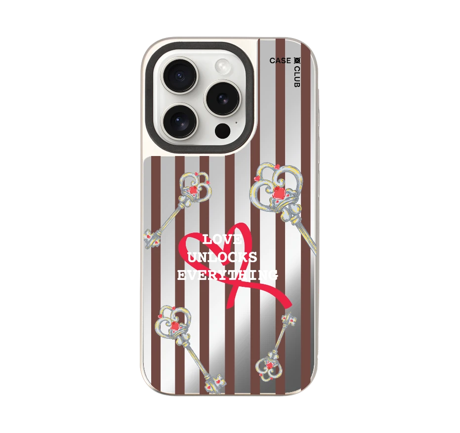 กุญแจหัวใจลายชมพู