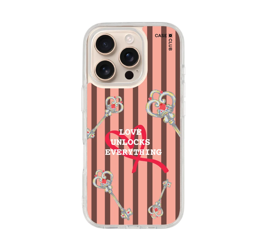 กุญแจหัวใจลายชมพู