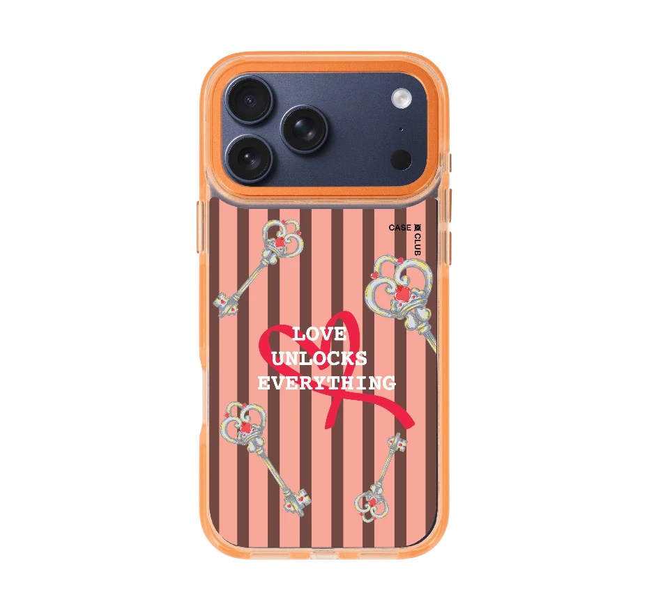 กุญแจหัวใจลายชมพู