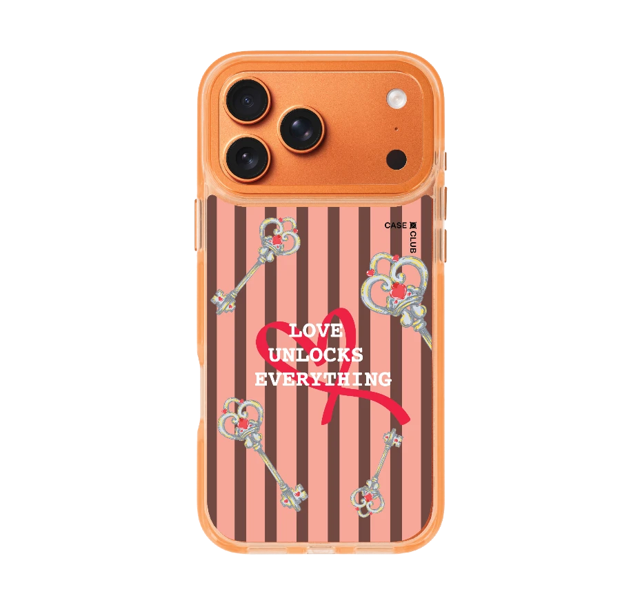 กุญแจหัวใจลายชมพู