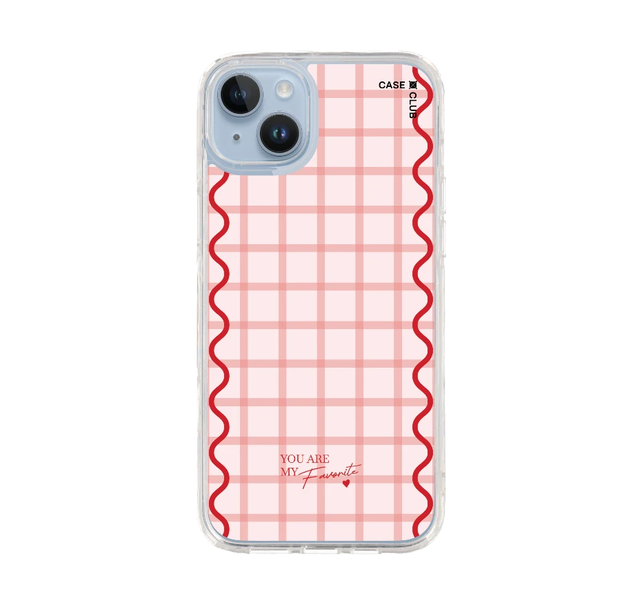 pink checkered