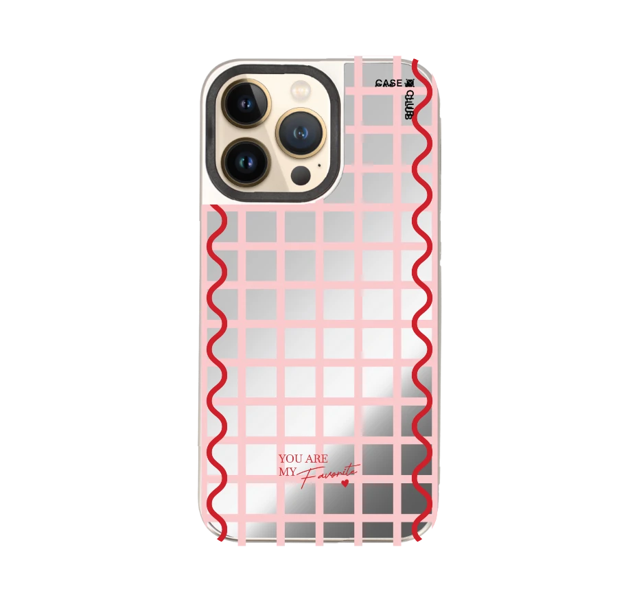 ลายตารางสีชมพู