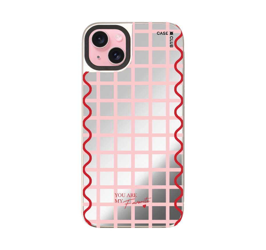 ลายตารางสีชมพู