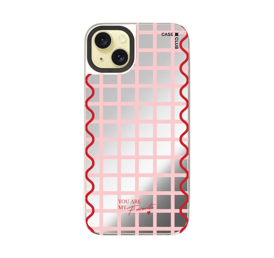 ลายตารางสีชมพู