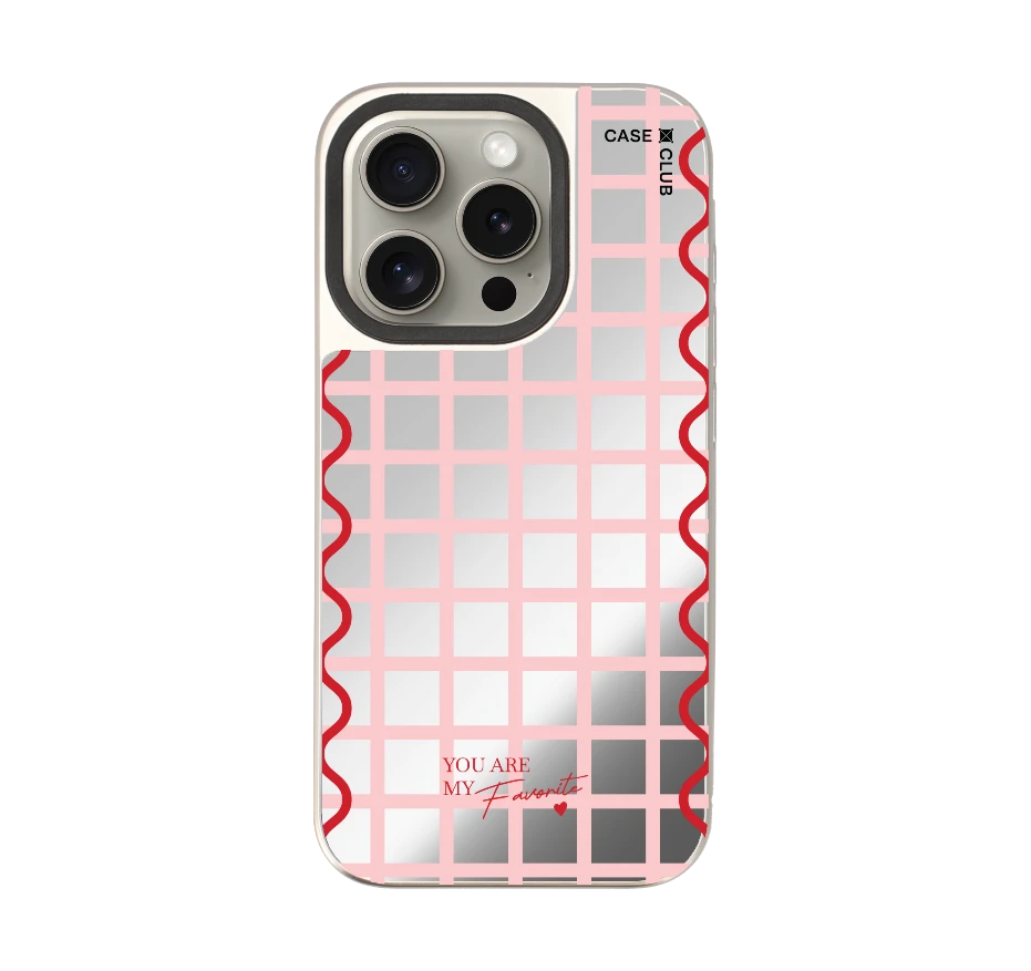 ลายตารางสีชมพู