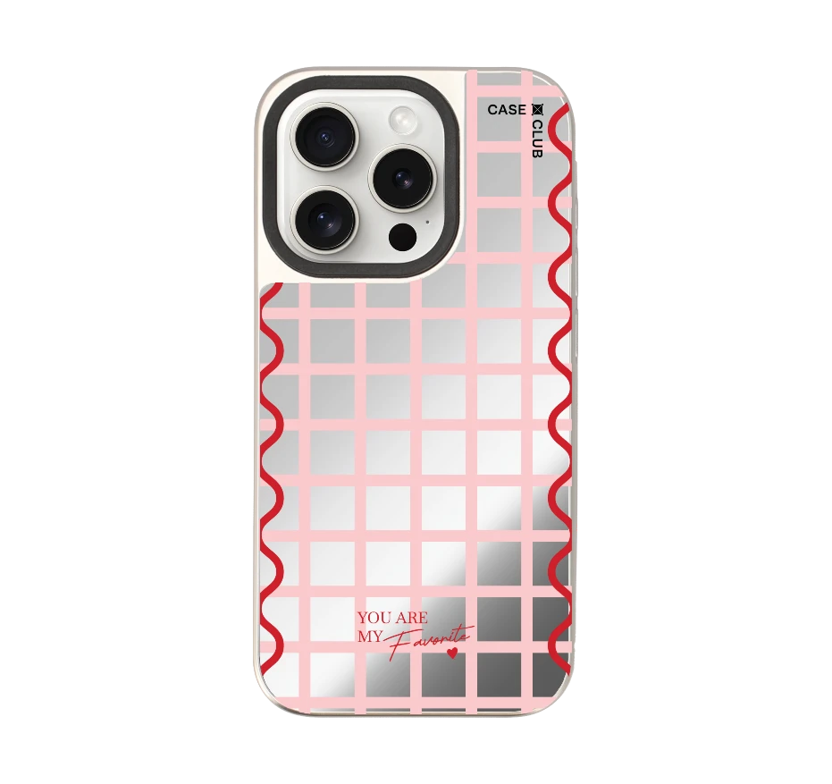 ลายตารางสีชมพู