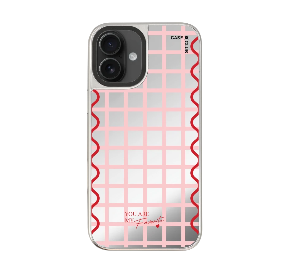 pink checkered
