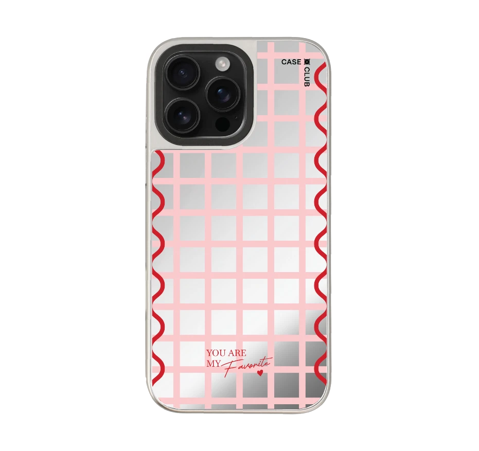 pink checkered