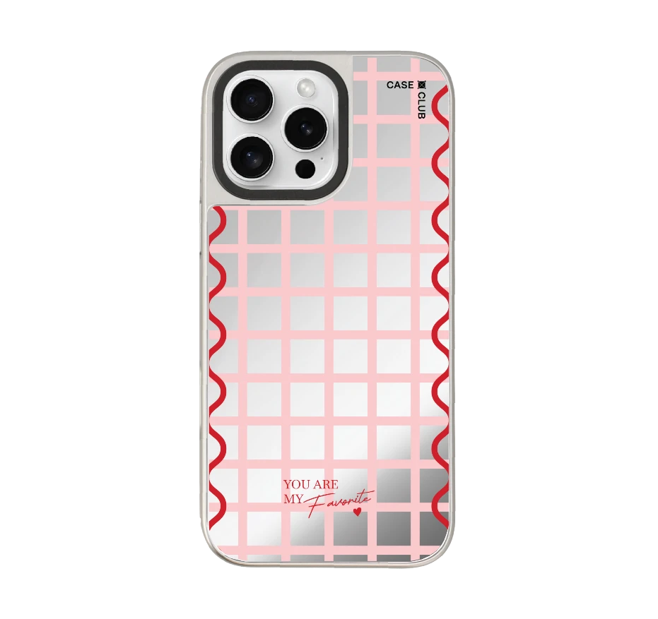 pink checkered