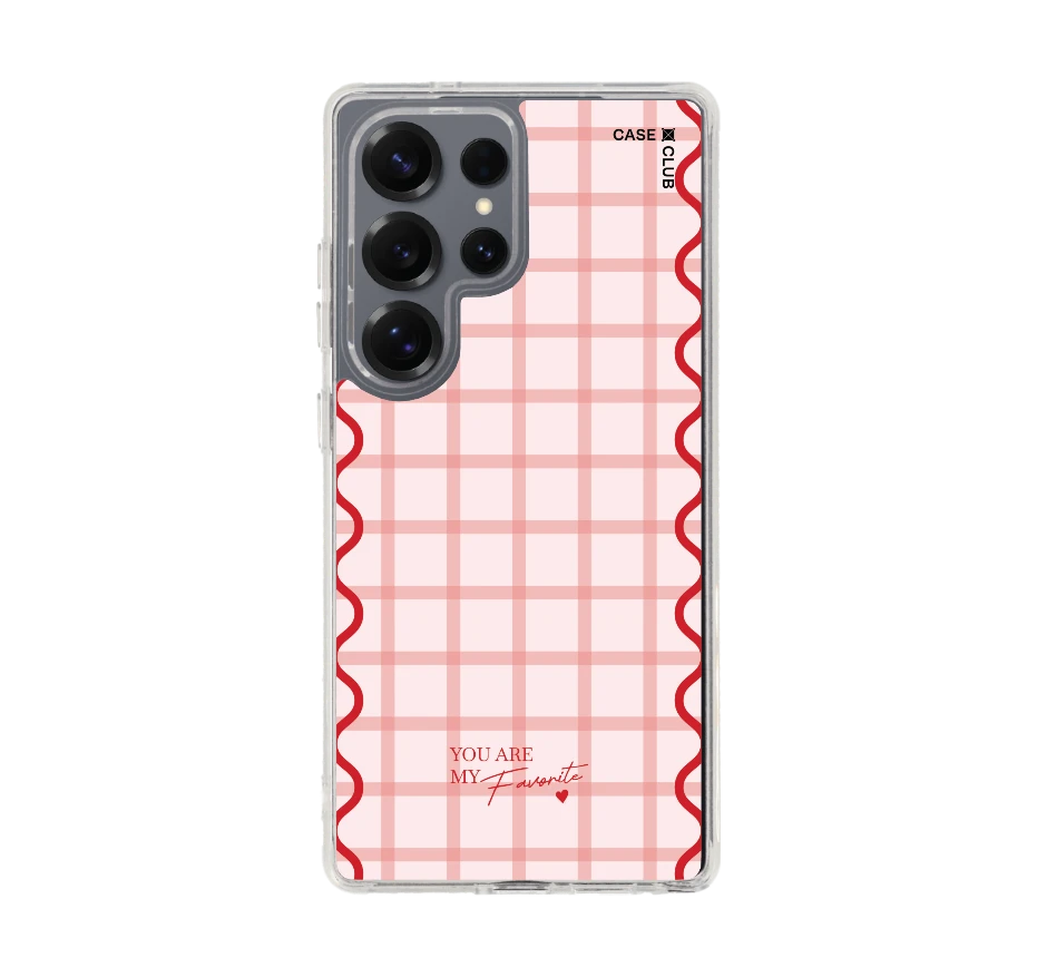 pink checkered