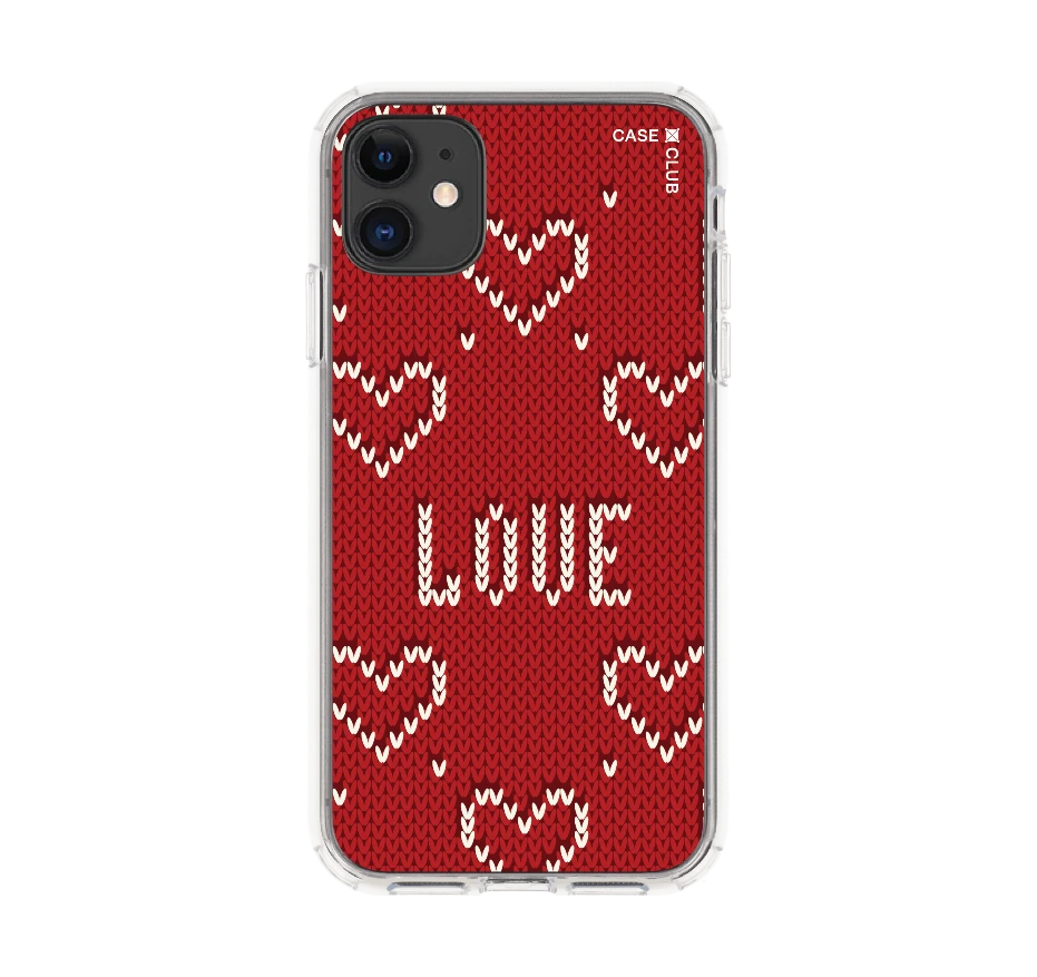 รักลายถักสีแดง