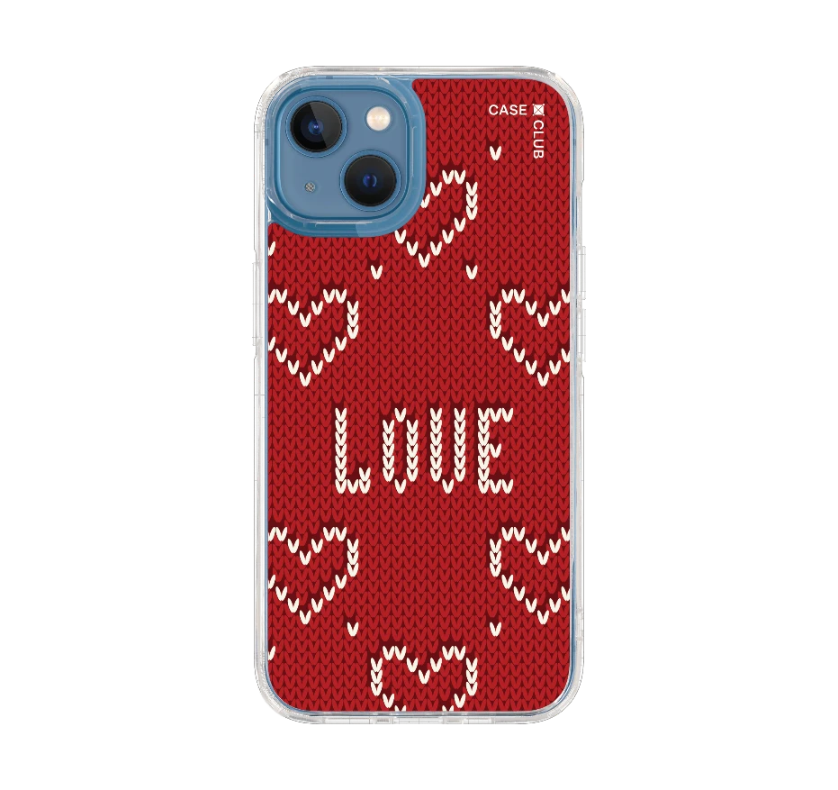 รักลายถักสีแดง