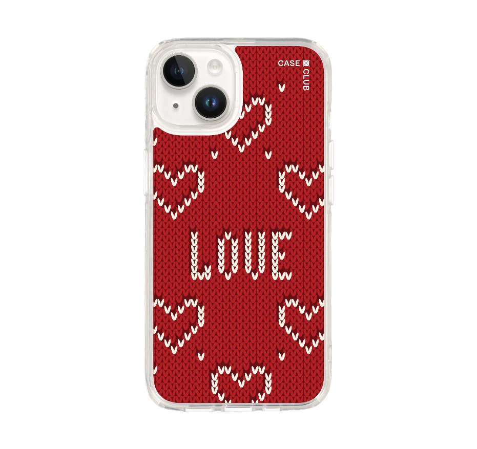 รักลายถักสีแดง