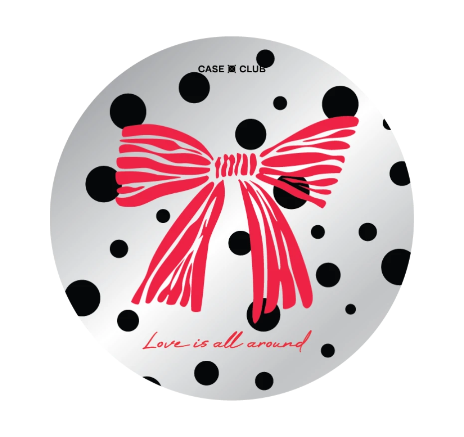 โบว์ลายจุดตกหลุมรัก