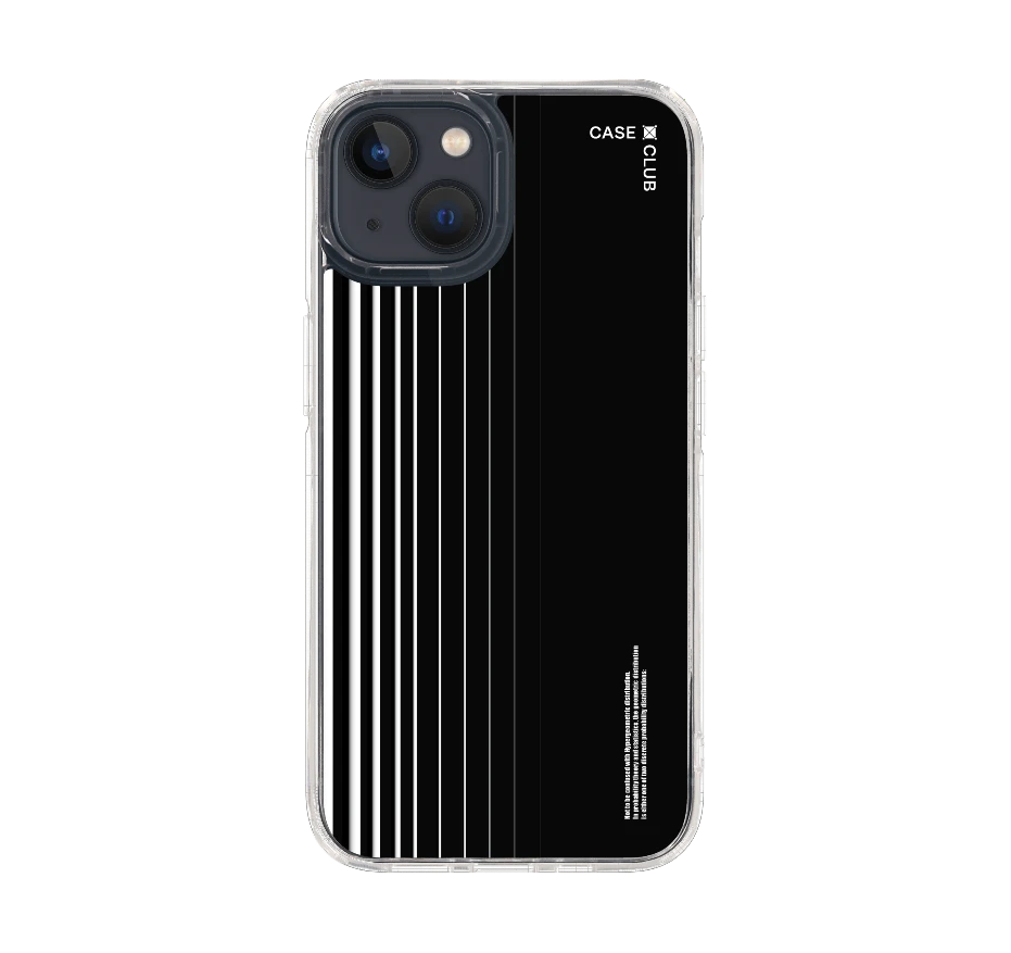 เส้นแนวตั้งขาวดำ