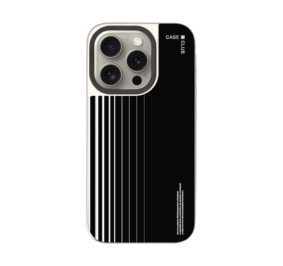 เส้นแนวตั้งขาวดำ