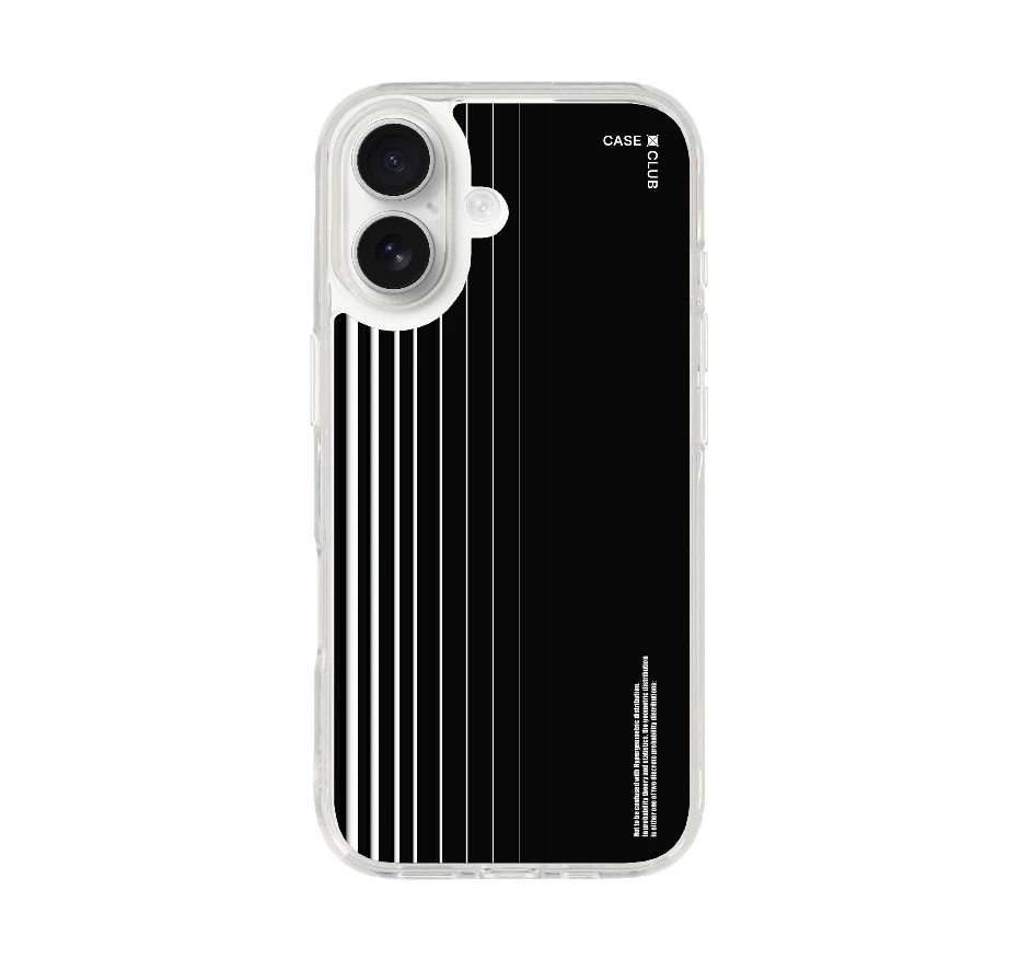 เส้นแนวตั้งขาวดำ