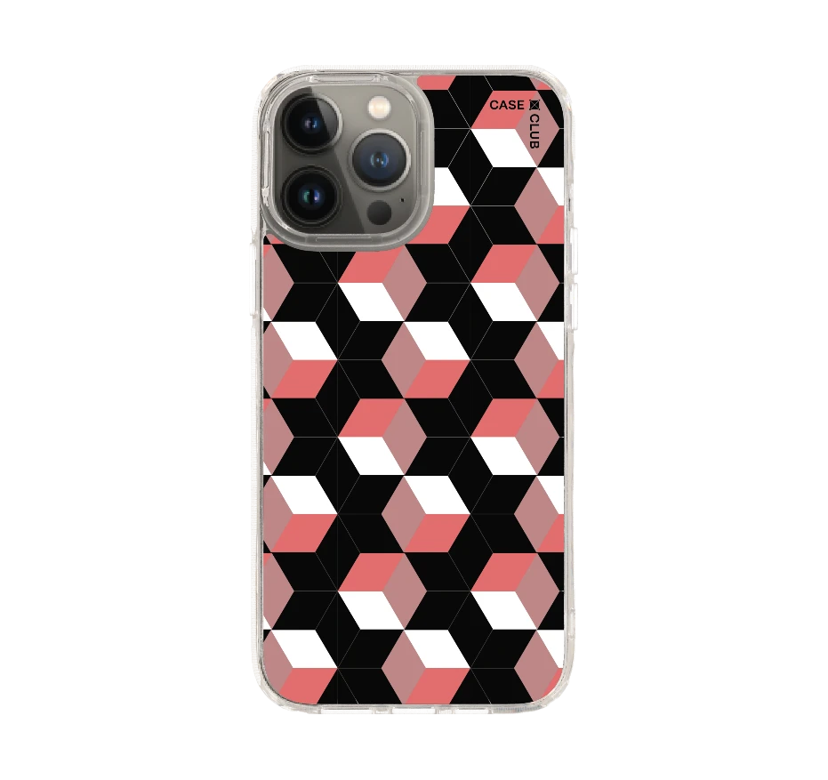 กล่องปริซึมดำชมพู