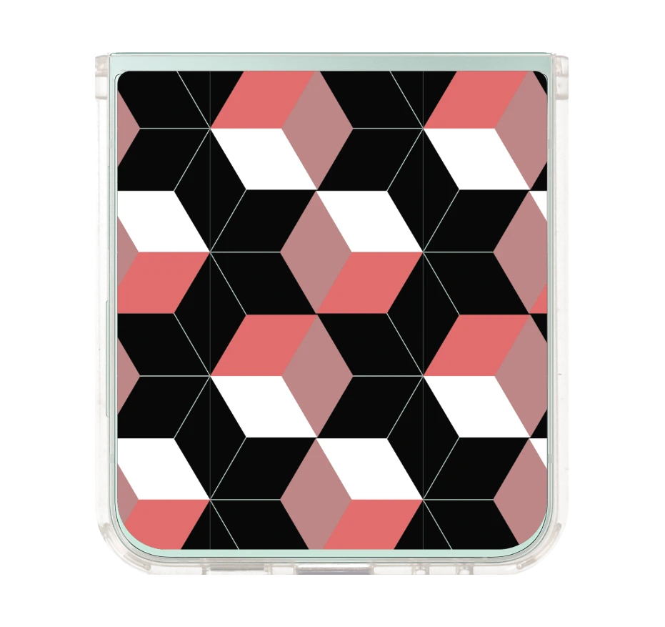 กล่องปริซึมดำชมพู