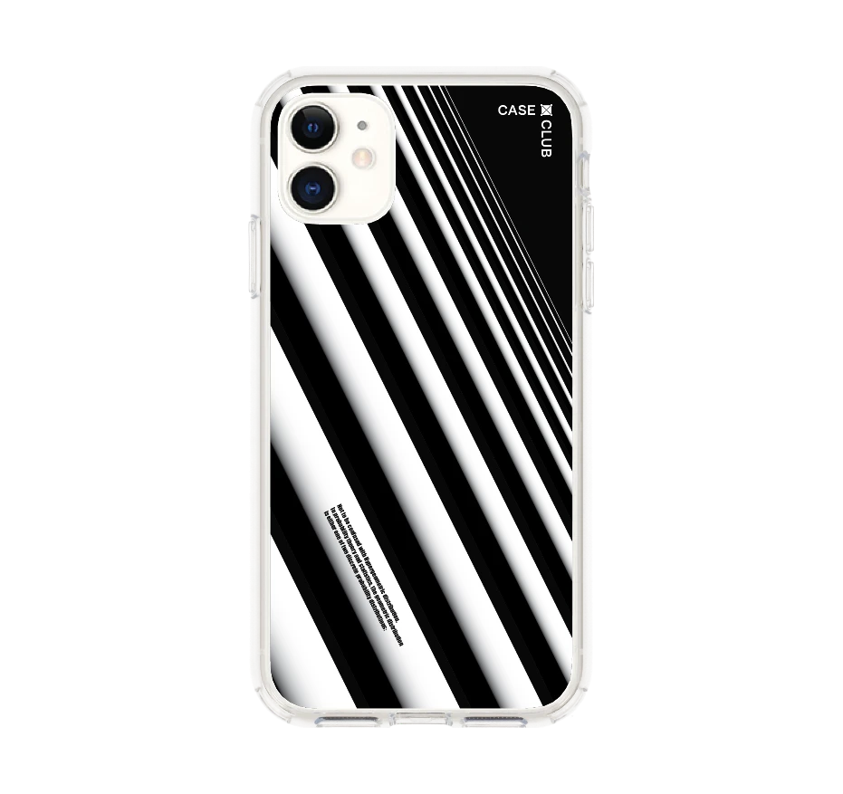 เส้นเฉียงสีขาวดำ