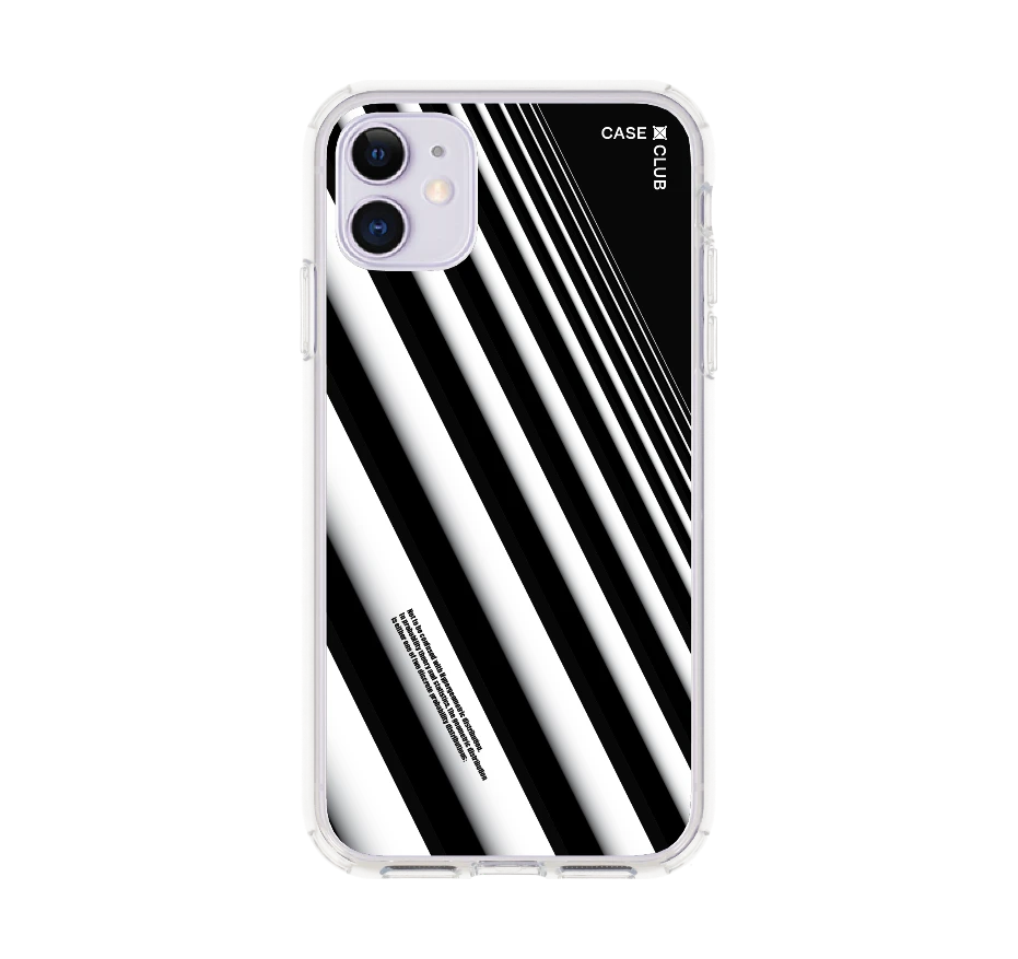 เส้นเฉียงสีขาวดำ