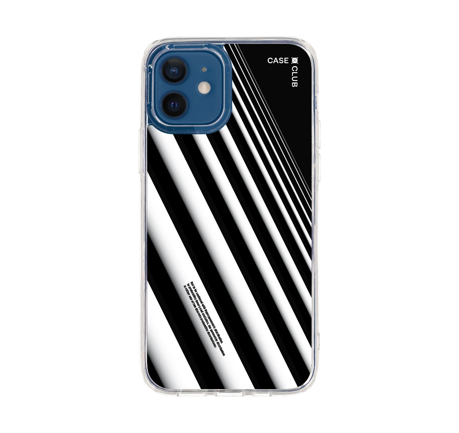 diagonal white stripes